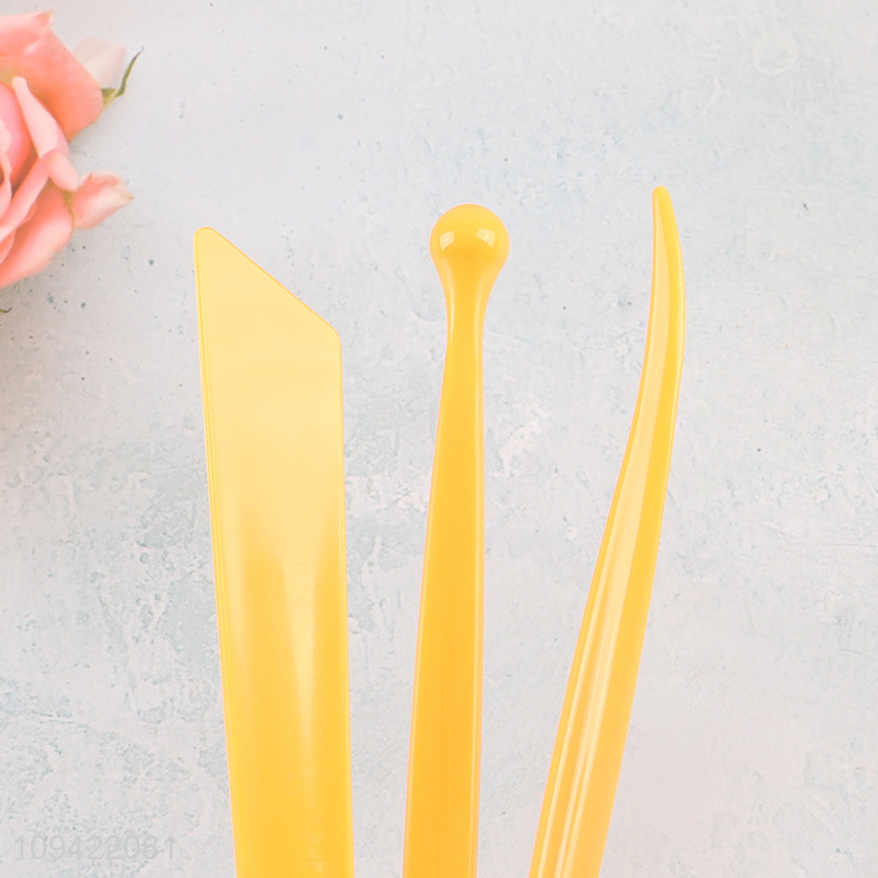 Popular products 3pcs clay tool set pottery tool kit