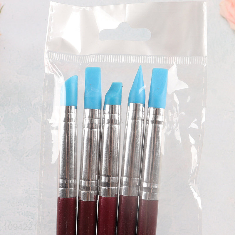 New style 5pcs silicone clay modeling pen set