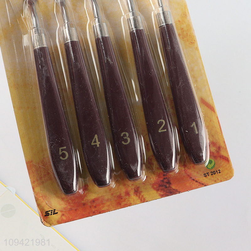 Good selling 5pcs art supplies palette knife set