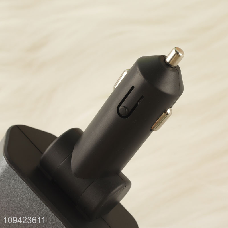 Low price retractable cable fast car charger adapter