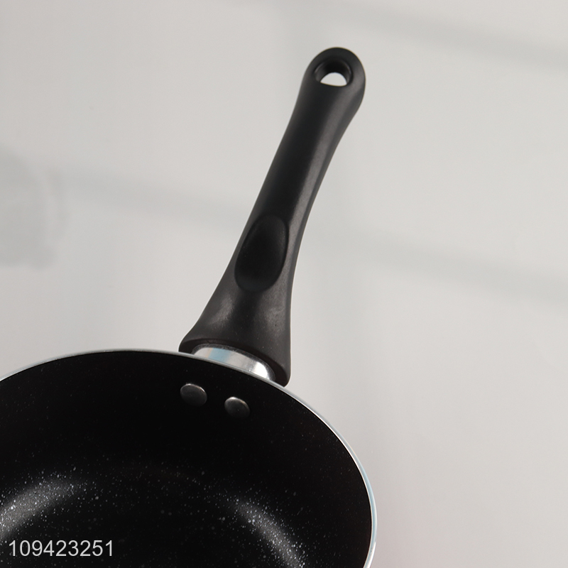 China supplier kitchen cooking iron wok frying pan