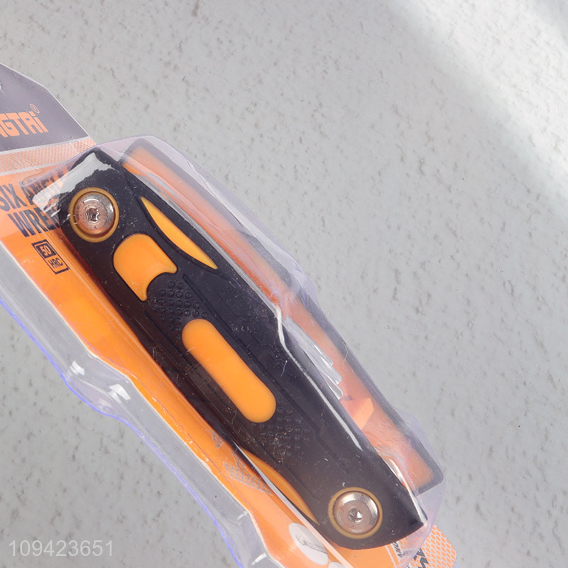 Wholesale Folding Hex Key Set Folding Torx Wrench Set