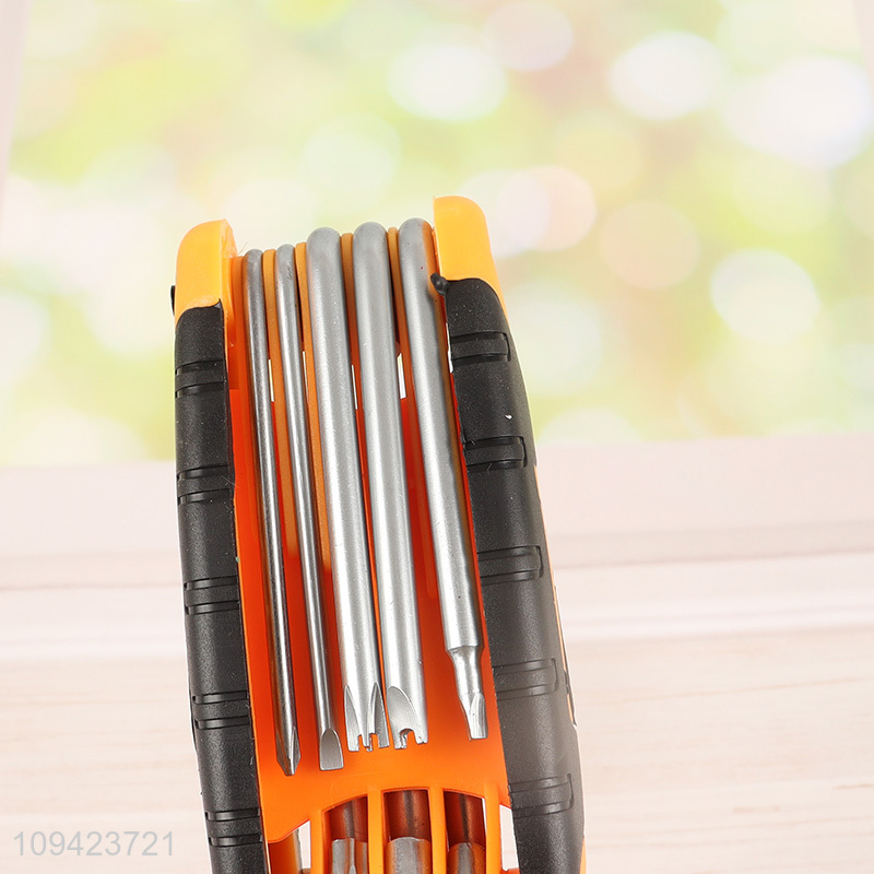 Wholesale Folding Hex Key Set Folding Torx Wrench Set