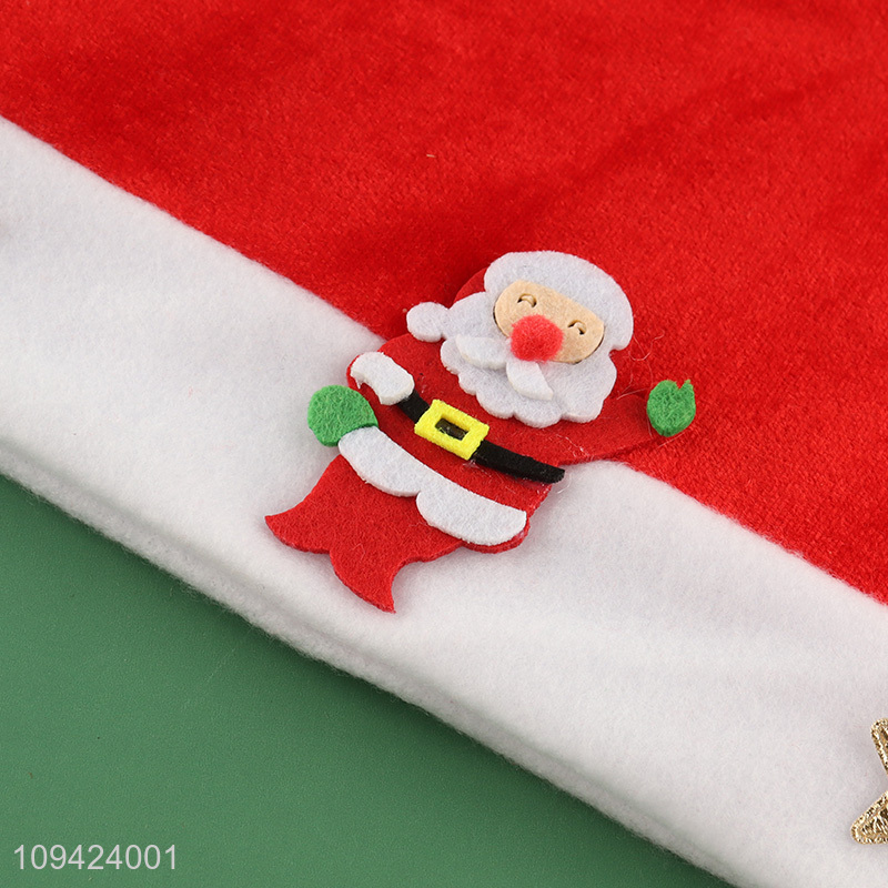 Good sale polyester  christmas hat santa hat wholesale
