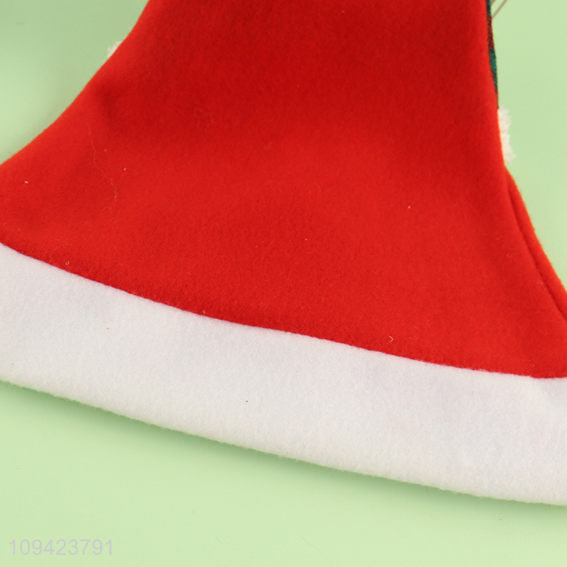 Hot sale christmas party supplies christmas hat