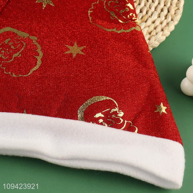 New arrival polyester santa hat for holiday