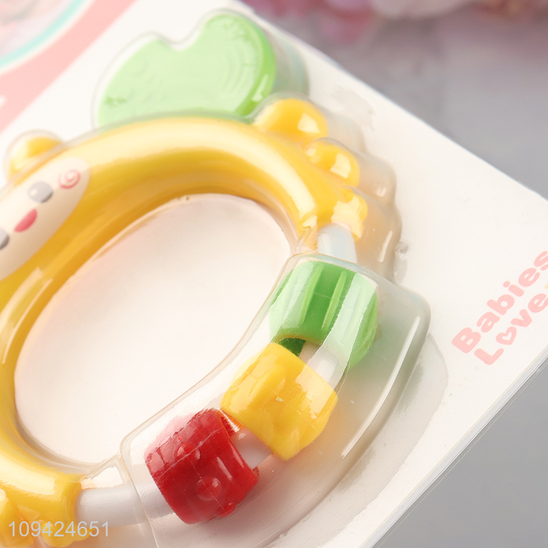 Low price crab shape baby rattle toys