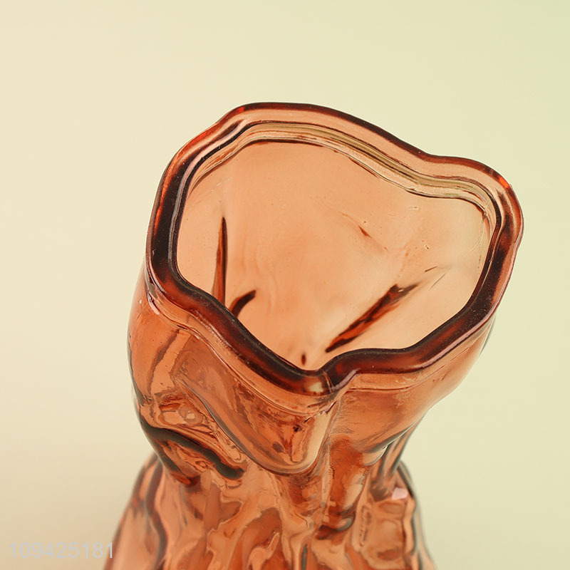 China wholesale modern style glass flower vase