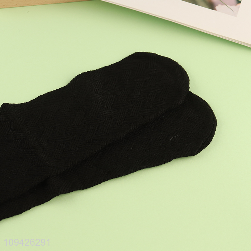 Low price black fashion cotton ladies pantyhose