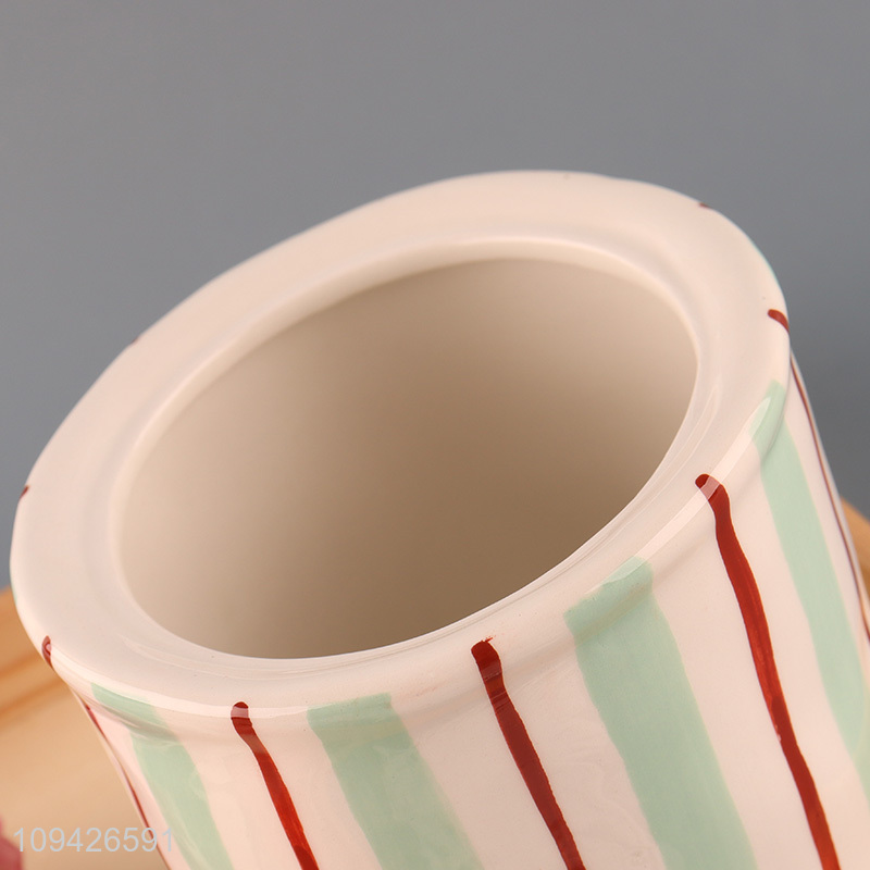 Latest products sealed ceramic storage jar candy jar