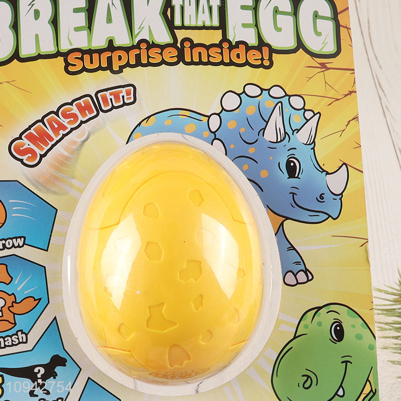 China wholesale kids dinosaur surprise egg toy