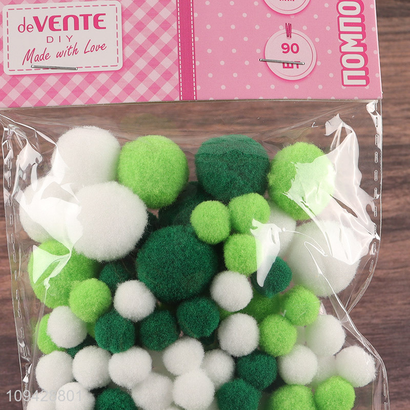 Fluffy Mini Pom Pom Balls For Diy Crafts