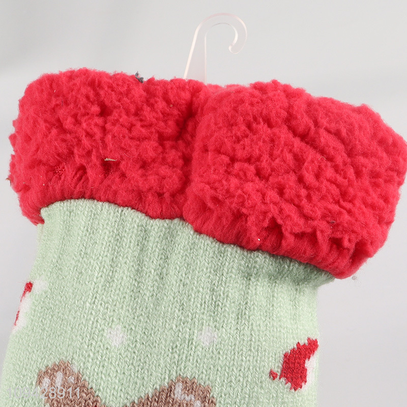 Latest products Christmas series home slipper socks for sale