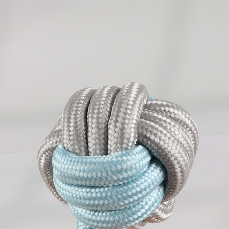 Good Sale Pet Rope Ball Chew Toy With Handle