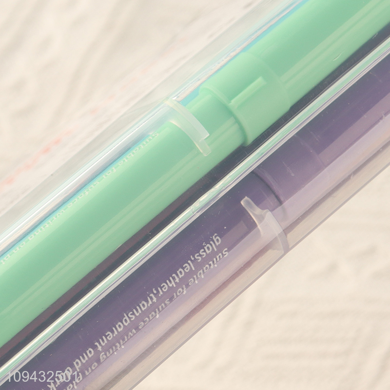 Top sale soft grip washable marker pen for school use