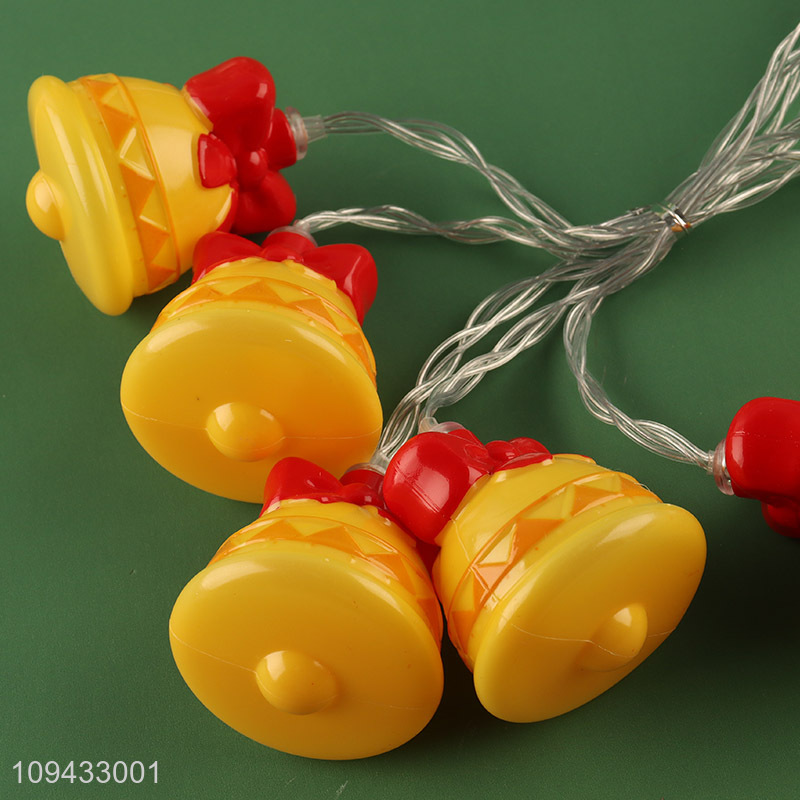 Latest products   christmas bell led colored string lights