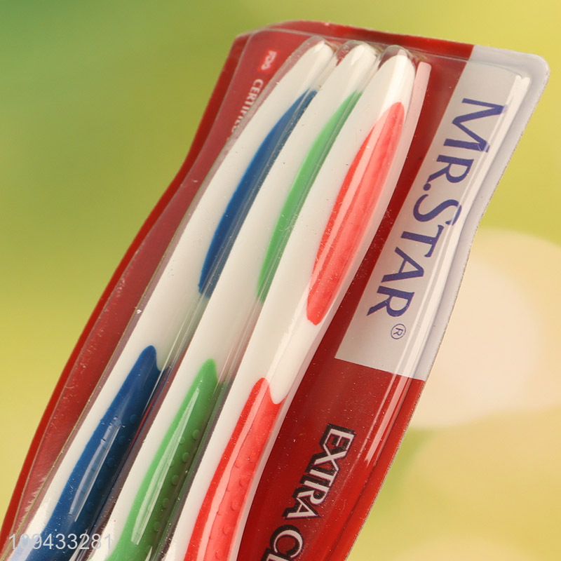 Family Pack Extra Clean Toothbrush For Adults