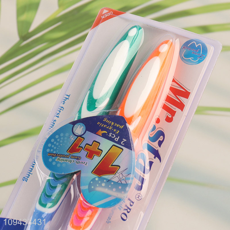 High Quality Teeth & Tongue Cleaner Toothbrush