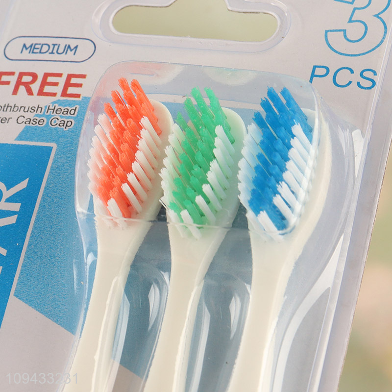 Best Sale 3 Pieces Dental Hygiene Toothbrush Set