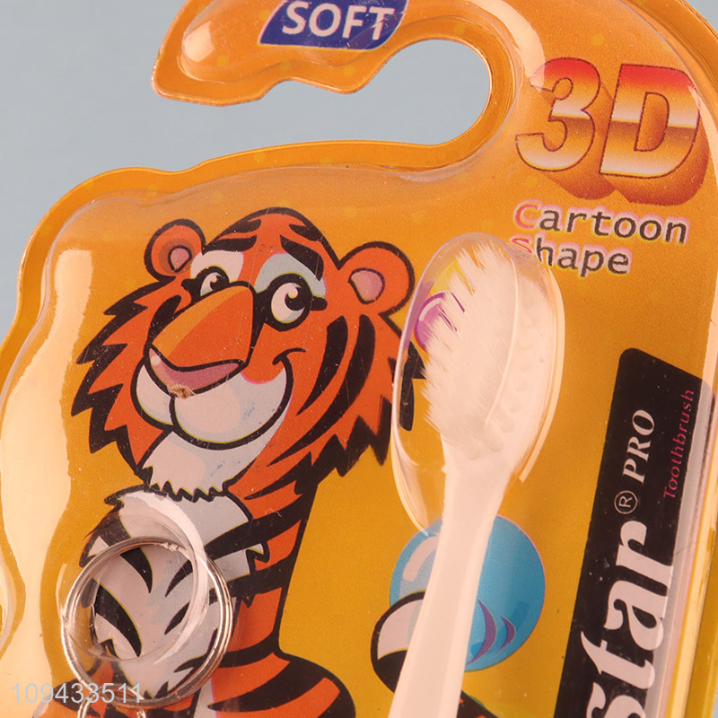 Cartoon Animal Design Manual Toothbrush For Kids