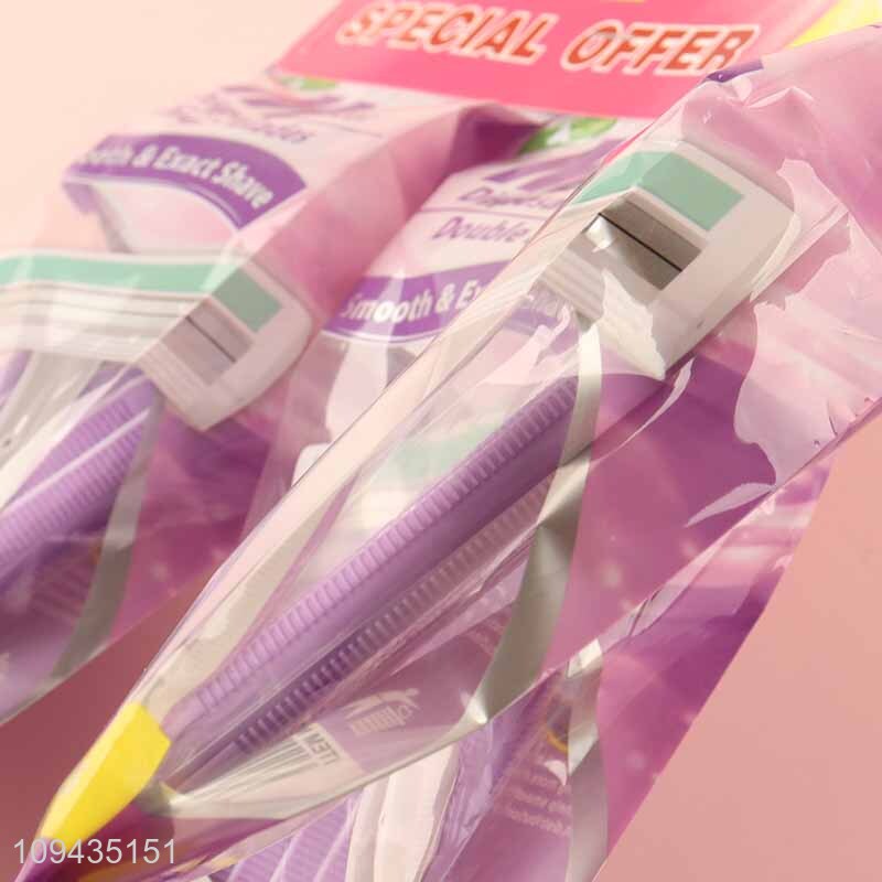 Double Blades Body & Bikini Razor For Women