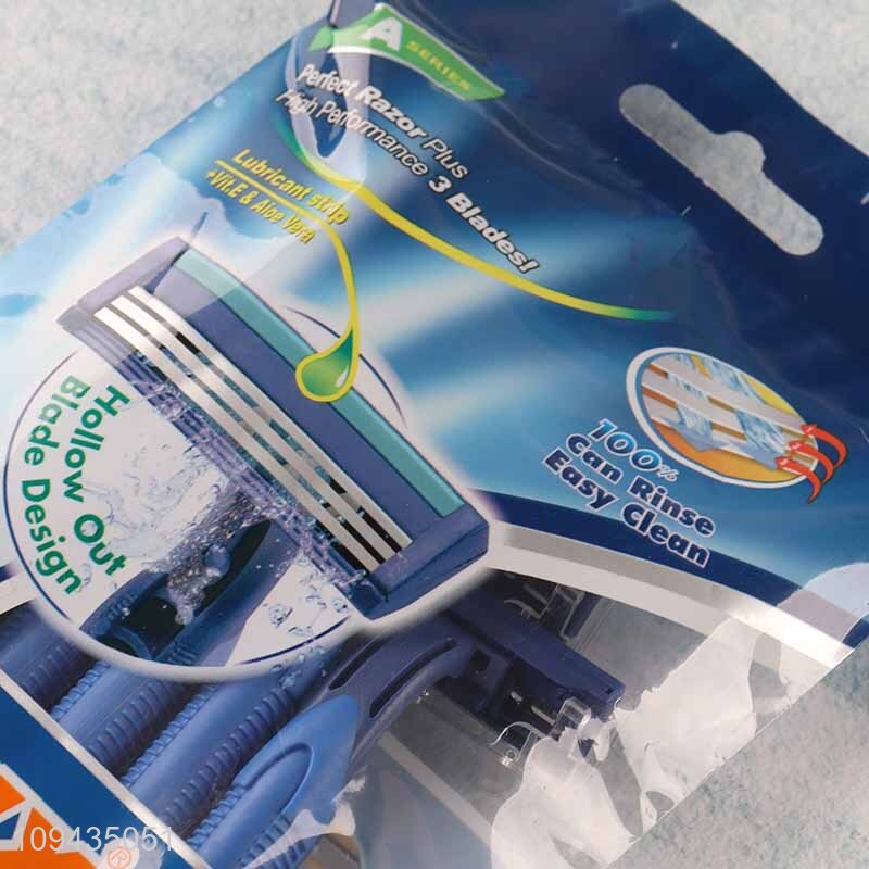 New Arrival 5 Pieces Hollow Out Blade Design Razor Set