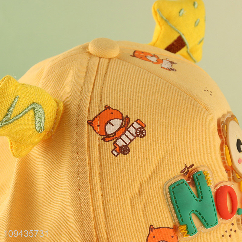 China supplier multicolor baseball cap peaked hat for kids