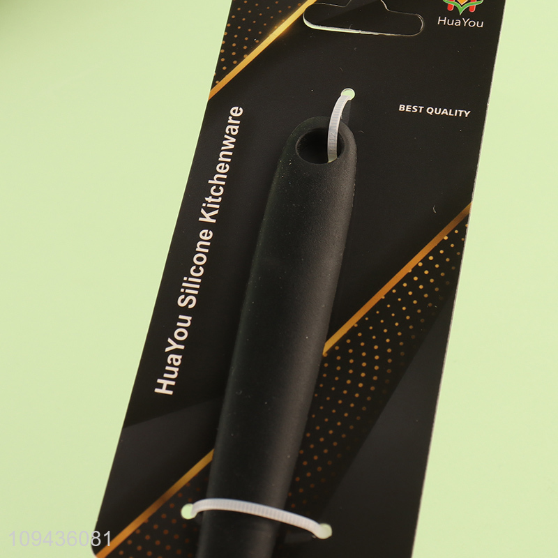 Top selling black silicone butter spatula cheese spatula