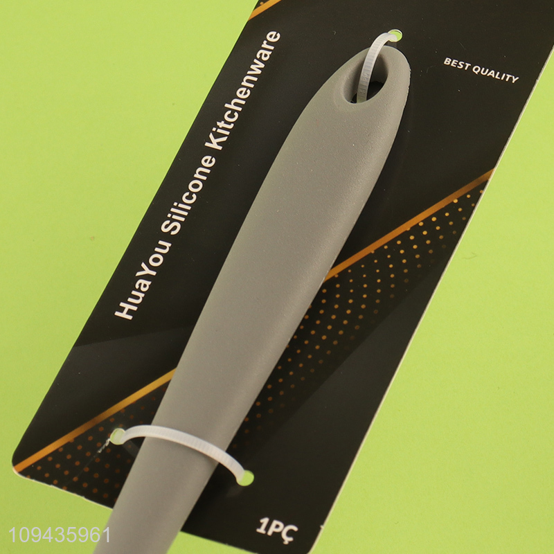 Top products grey silicone kitchen utensil soup ladle