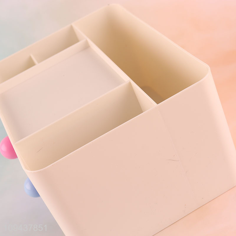 Multi-Compartment Desktop Storage Box With Drawers
