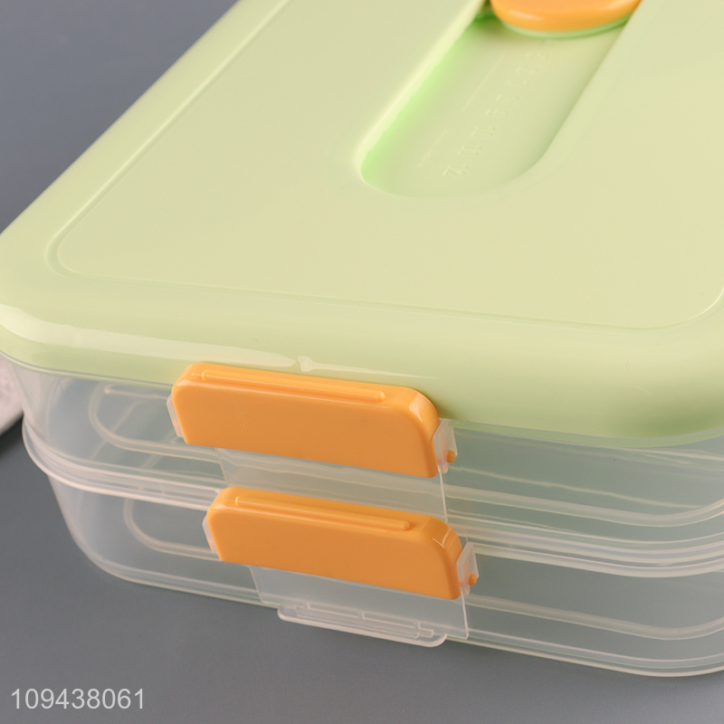 Wholesale Dumpling Storage Container Stackable Freezer Tray