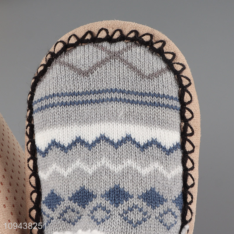 Latest products   winter polyester home floor socks slippers