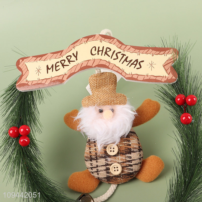 China wholesale christmas wreath ornament for decoration
