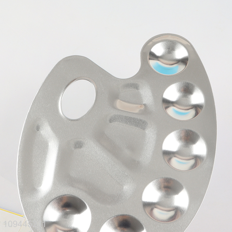 Latest products aluminum artist paint palette