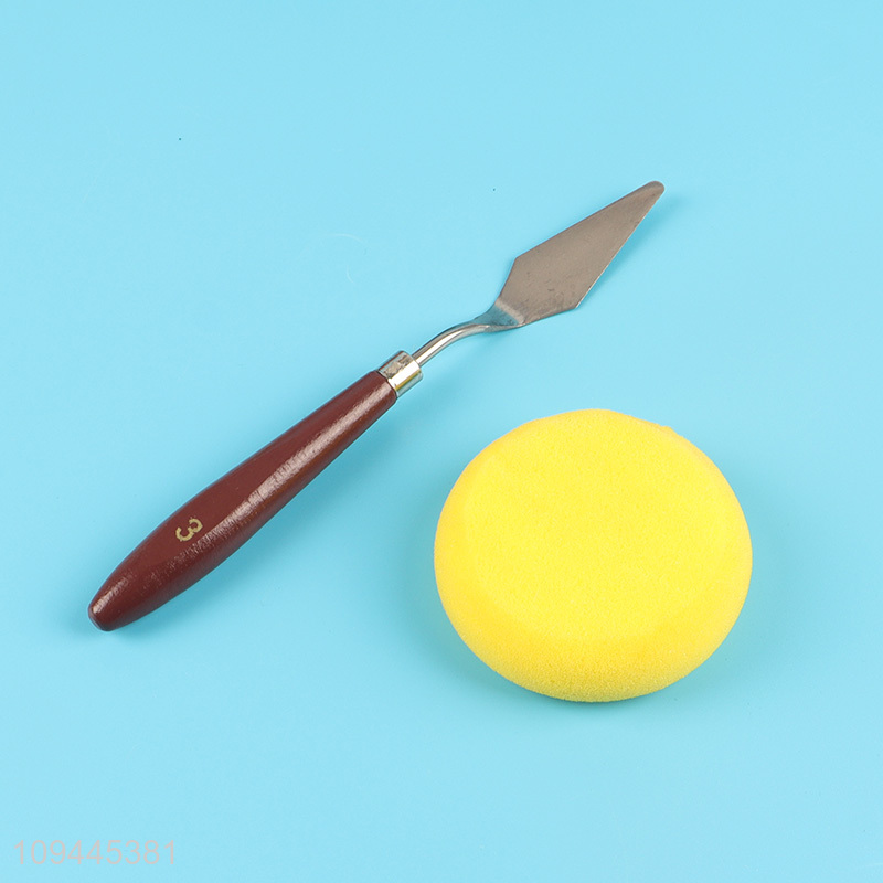 Factory direct sale artist painting kit with palette knife