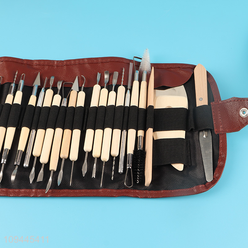 Best selling pottery tool kit for clay sculpting