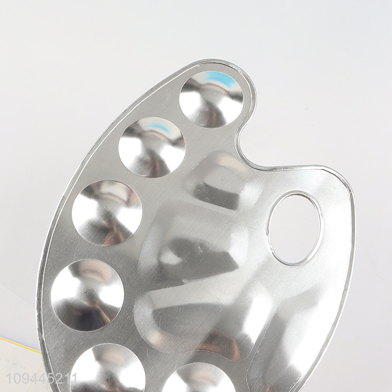 Latest products aluminum artist paint palette
