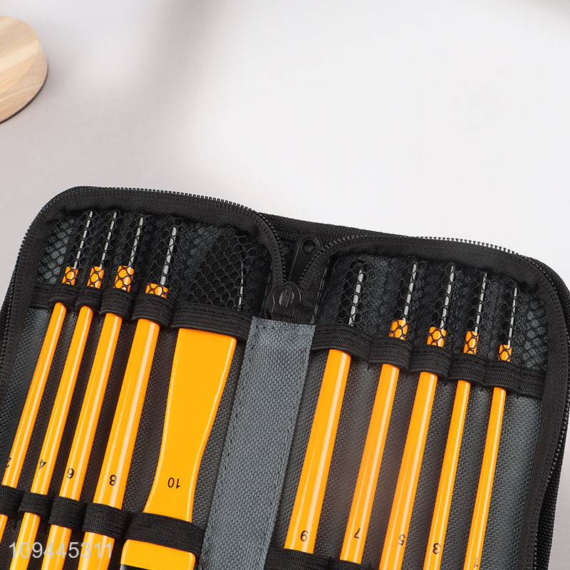 Good quality 10 pcs professional oil paint brush set