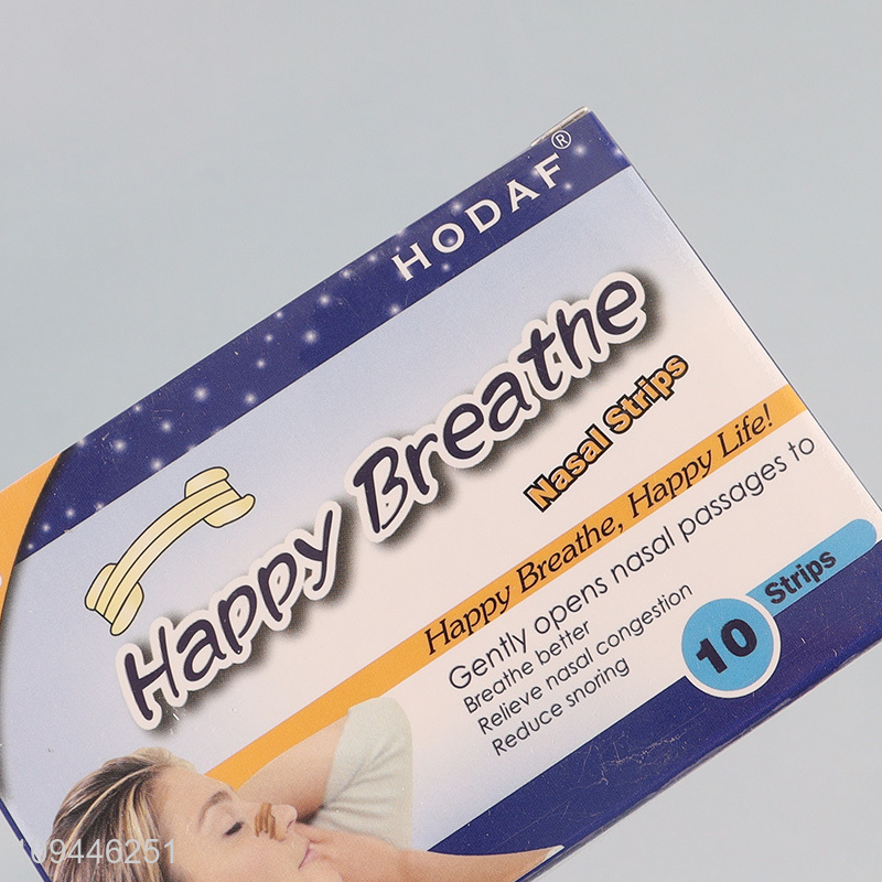 Wholesale drug free nasal strips for snoring relief