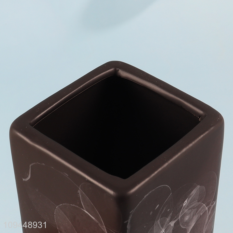 Hot items modern ceramic mouthwash cup for sale