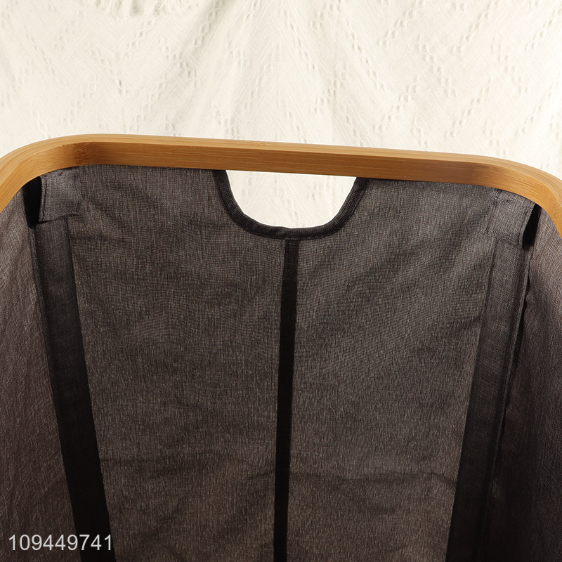 Hot selling grey polyester storage basket with lid