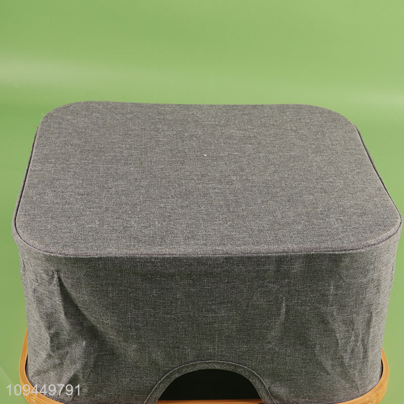 New arrival large capacity polyester storage basket