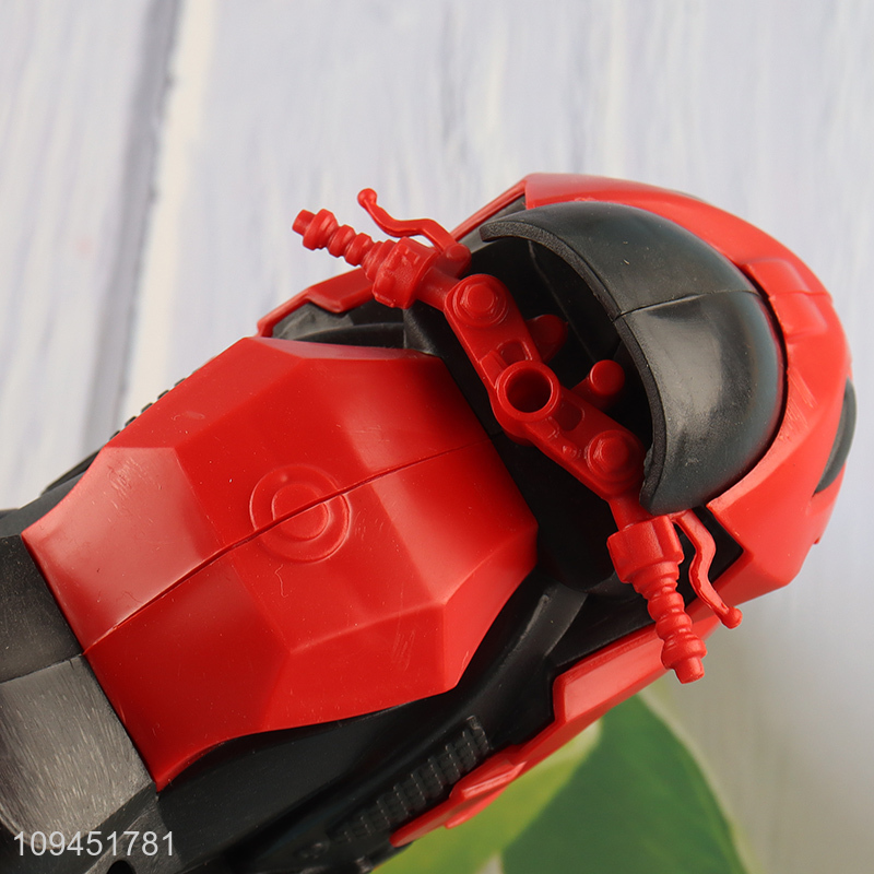 Best quality tabletop decor motorcycle shape alarm clock