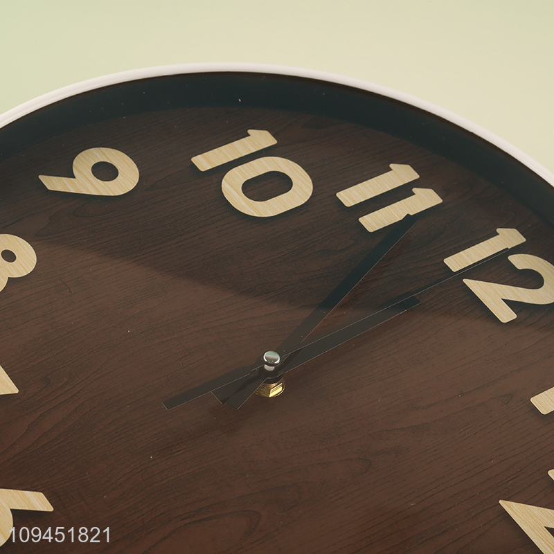 Yiwu market  modern style round wall hanging clock