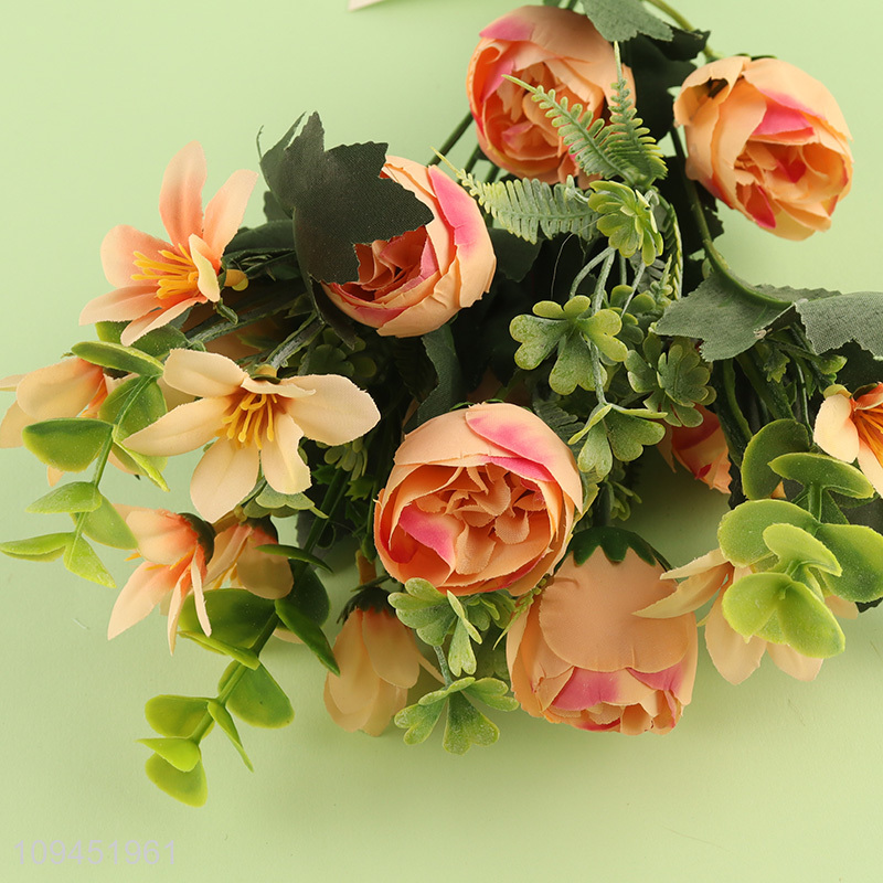 Latest products durable polyester fake flower decor