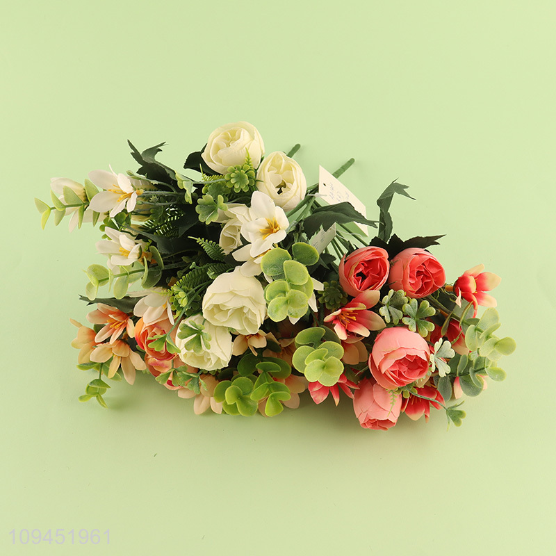 Latest products durable polyester fake flower decor