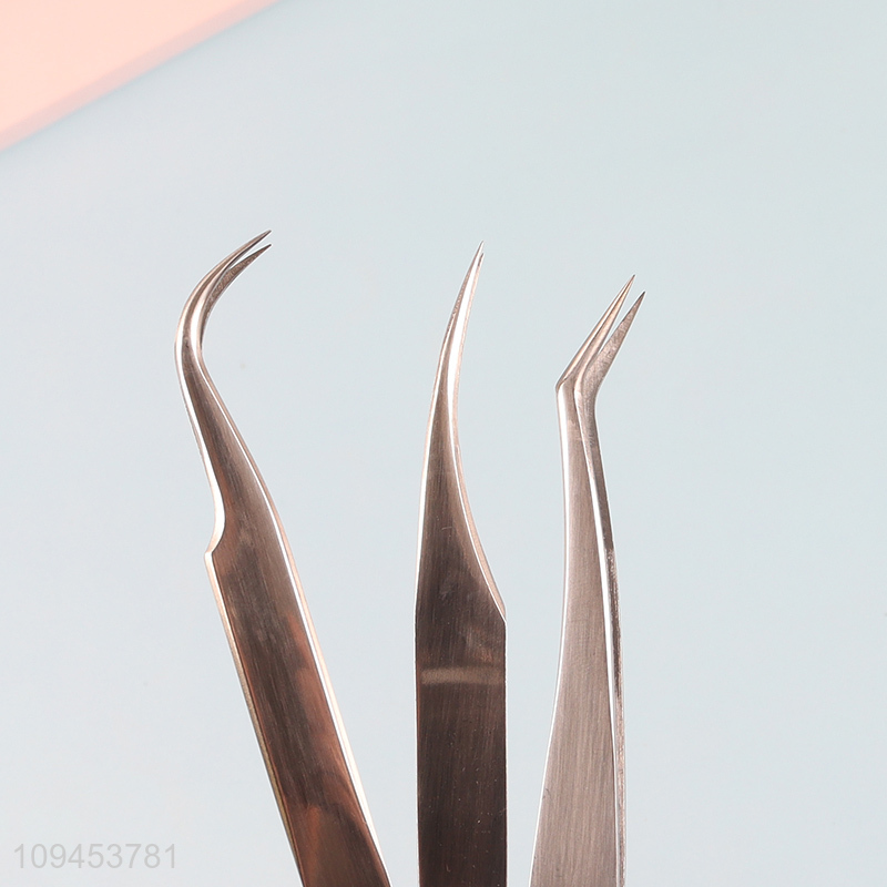 Hot sale stainless steel eyebrow clips eyelash clips