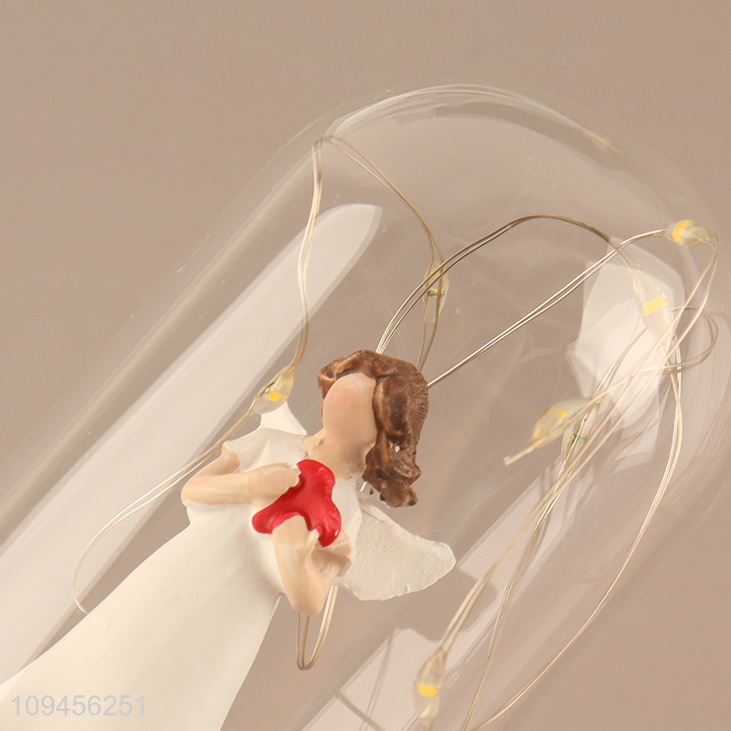New product angel ornament crafts with lights