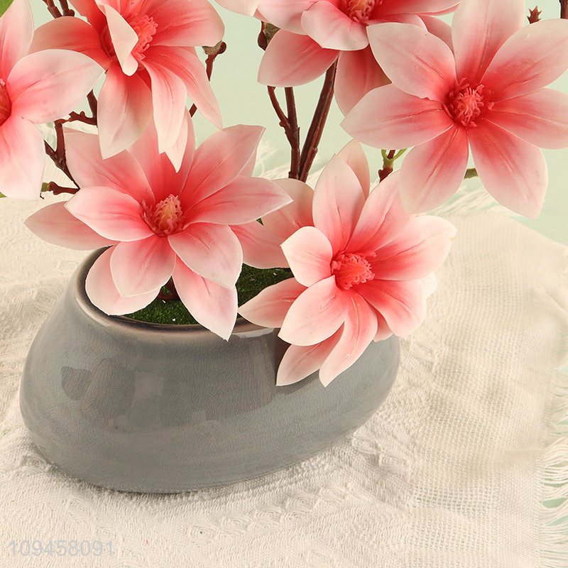 New product artificial bonsai fake flower for indoor decor