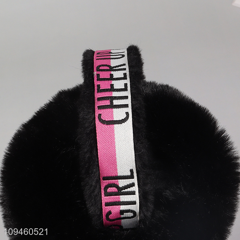 Hot selling winter black earmuffs ear warmers